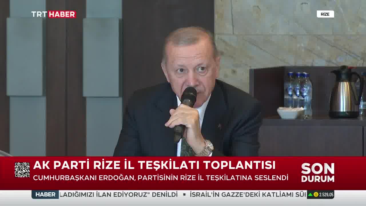 Erdogan: Debemos ser muy fuertes para que Israel no pueda hacerle estas cosas a Palestina. Así como entramos en Karabaj, así como entramos en Libia, podríamos hacerles lo mismo. No hay nada que no podamos hacer. Sólo nosotros debemos ser fuertes. 