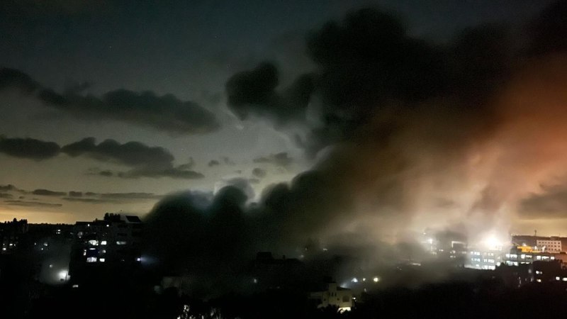 IDF bombed the home of the Deputy Secretary General of the Popular Front, Jamil Mezhar, in Nusirat, in the center of the Gaza Strip