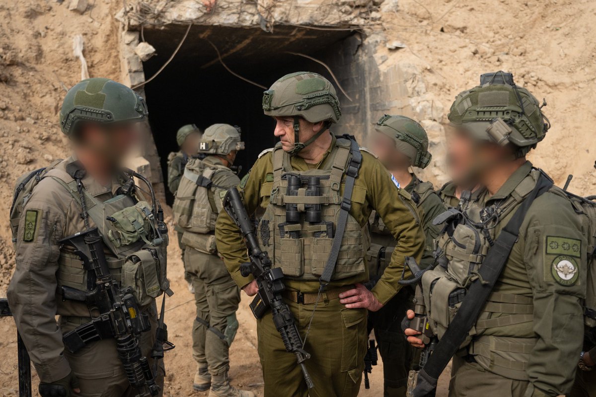 Visiting troops in the Philadelphi Route, the Gaza-Egypt border area, Israeli army Chief of Staff Lt. Gen. Herzi Halevi says the military will know how to operate against Hamas even if it is required to leave the area under a hostage deal with the terror group.