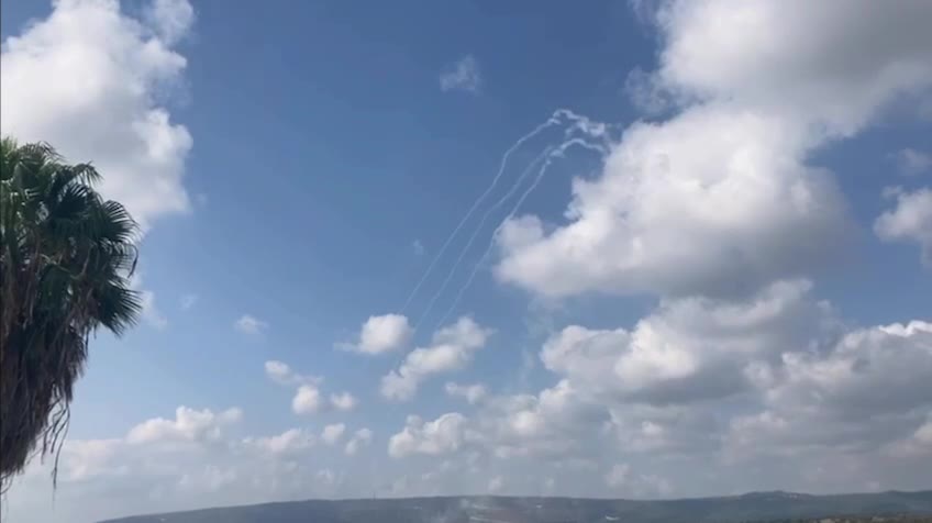 Interceptions over the area of Shlomi local council