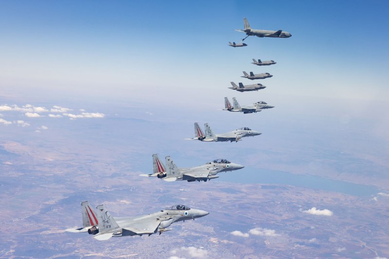 In apparent preparations for a potential strike in Iran, the Israeli Air Force yesterday conducted a long-range refueling exercise. In a statement, the IDF says the drill simulated a long-range flight deep in enemy territory, while conducting aerial refueling several times in short periods.
