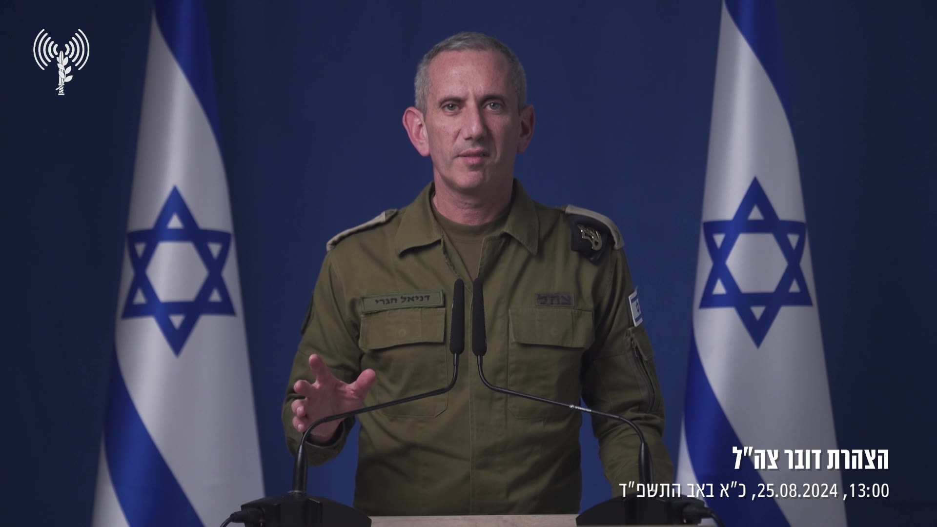 Israeli army spokesman: We thwarted most of the attack that Hezbollah planned and intercepted most of the threats that were launched against the territory of the State of Israel.