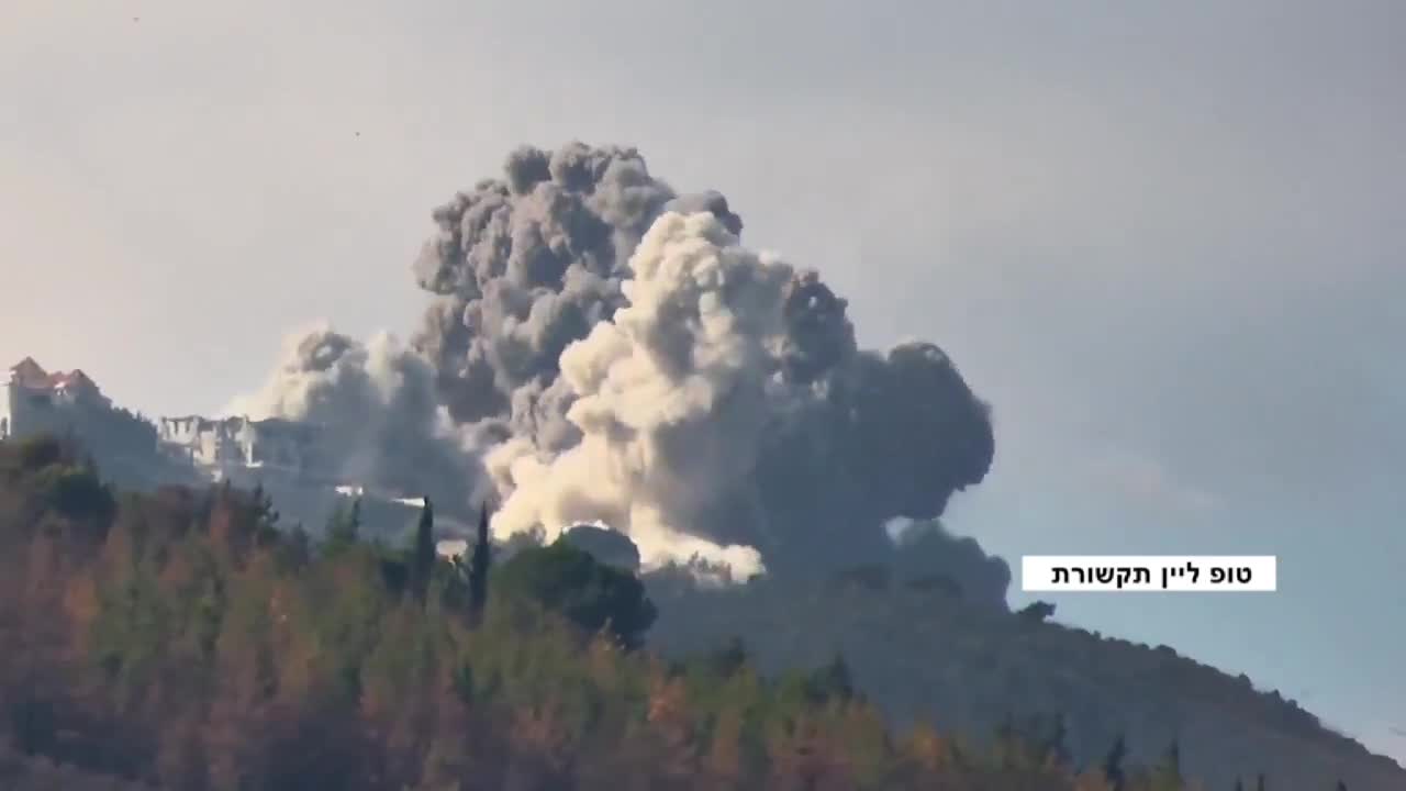 IAF'ın Odaisseh'deki saldırısında bir mühimmat deposunun vurulduğu bildirildi