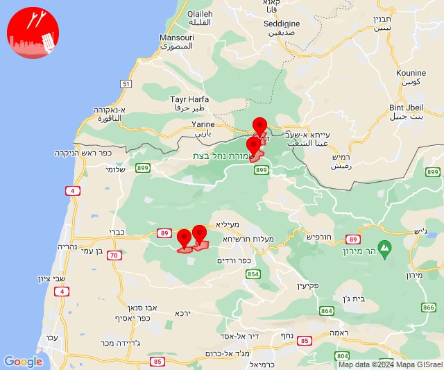 Alertes aux menaces de missiles dans le nord d'Israël