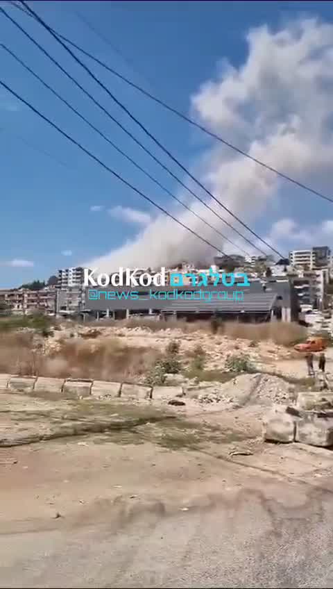 תקיפה אווירית בזבדין ליד נבטיה, דרום לבנון