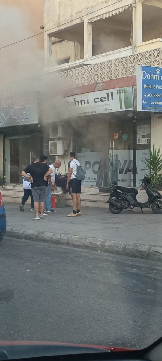 נזק שנראה בלבנון ממכשירי התקשורת המתפוצצים