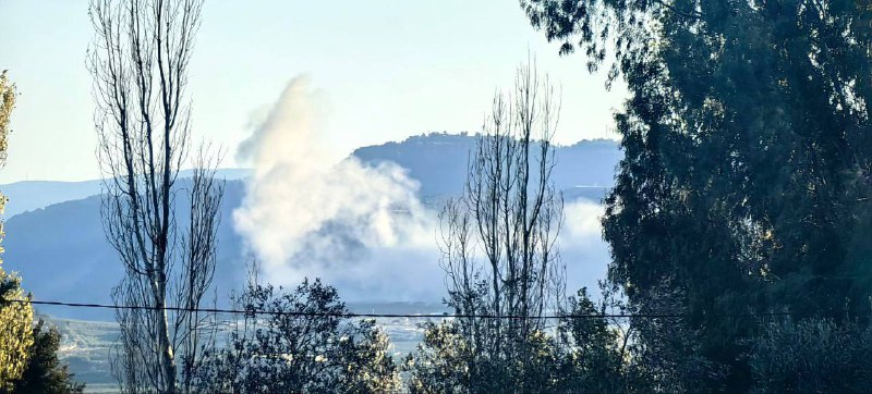 Luftangriff der israelischen Armee in Kafrkila