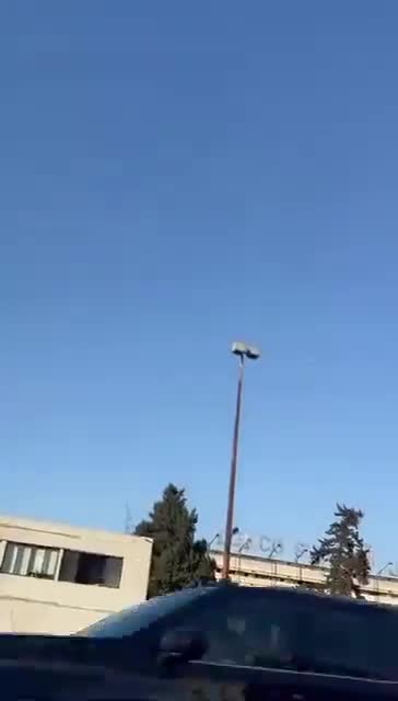 Imagens dos caças F-15 da IAF voando sobre Beirute em meio ao discurso de Nasrallah