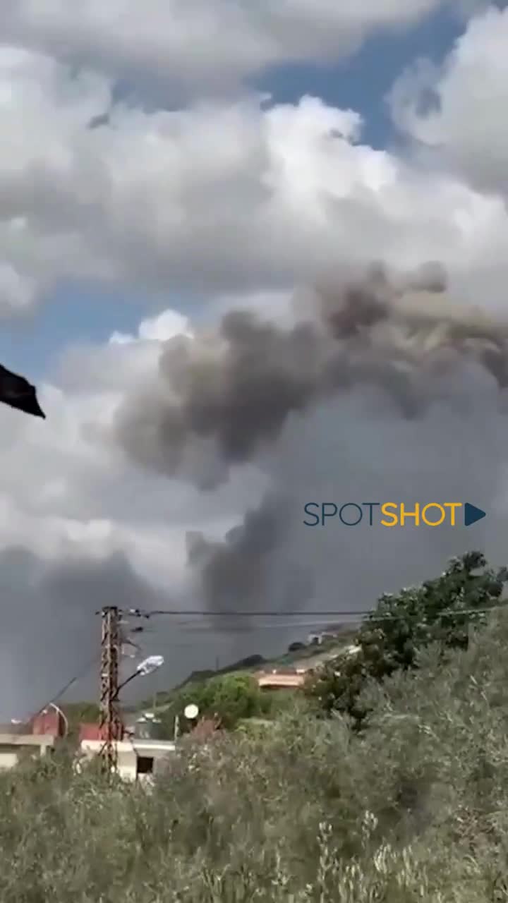 Israëlische aanvallen op Al-Shamseh tussen Sahmar en Labaya in de Westelijke Bekaa