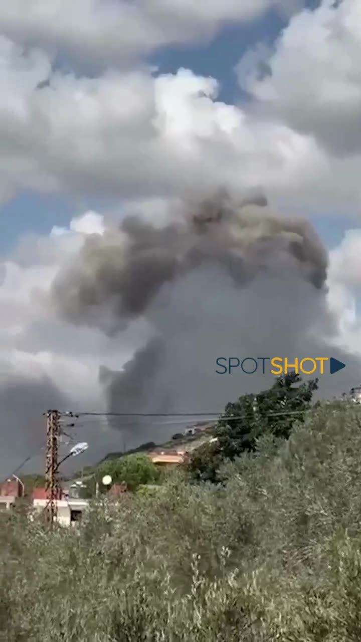 Izraelskie naloty na Al-Shamseh między Sahmar i Labaya w Zachodniej Bekaa