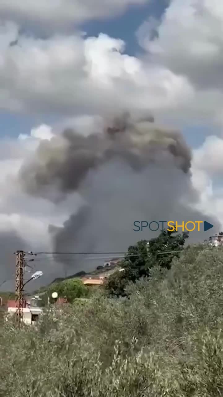 Israeli raids on Al-Shamseh between Sahmar and Labaya in the Western Bekaa