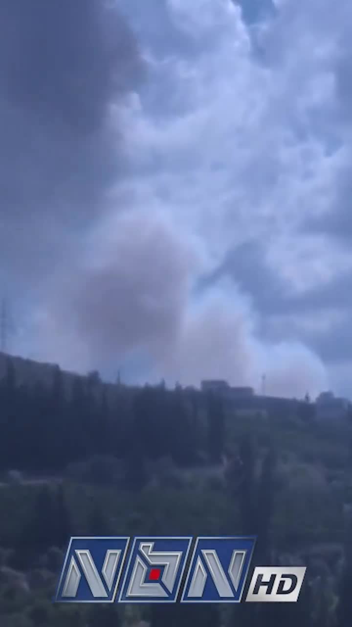 Der israelische Angriff, der vor kurzem auf die Stadt Al-Bissariya im Südlibanon abzielte