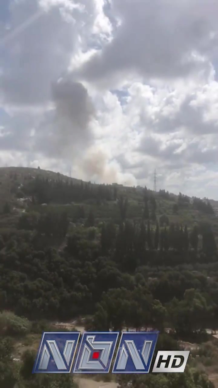 De Israëlische aanval op de stad Al-Bissariya, in het zuiden van Libanon, kort geleden