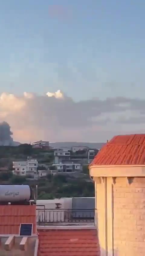 Gewelddadige aanval op de stad Zawtar, Zuid-Libanon