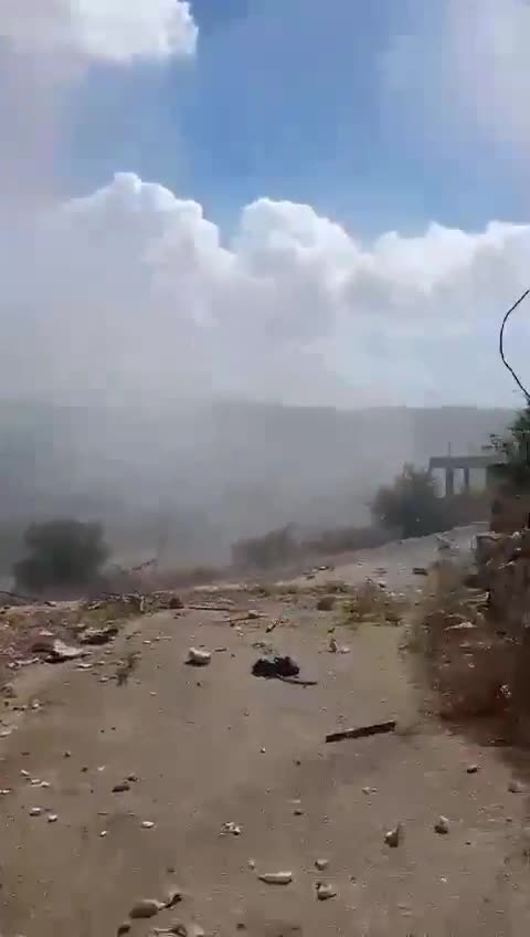 Bomaanslag op de stad Zebqin, Zuid-Libanon