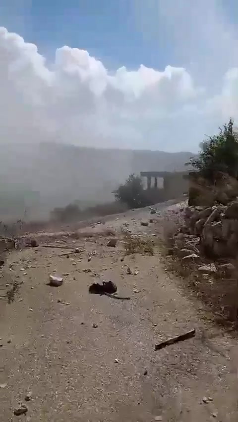 Bomaanslag op de stad Zebqin, Zuid-Libanon