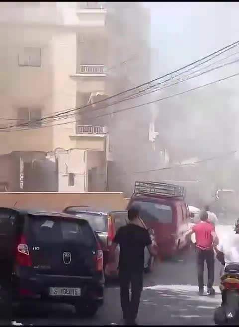 Izraelski nalot na Ghazieh w pobliżu Sydonu