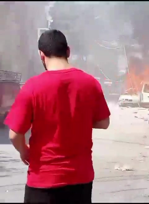 Izraelski nalot na Ghazieh w pobliżu Sydonu