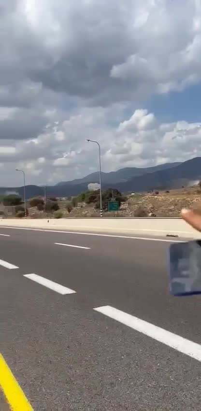 Impact signalé dans la région de Kahal, au nord de Tibériade