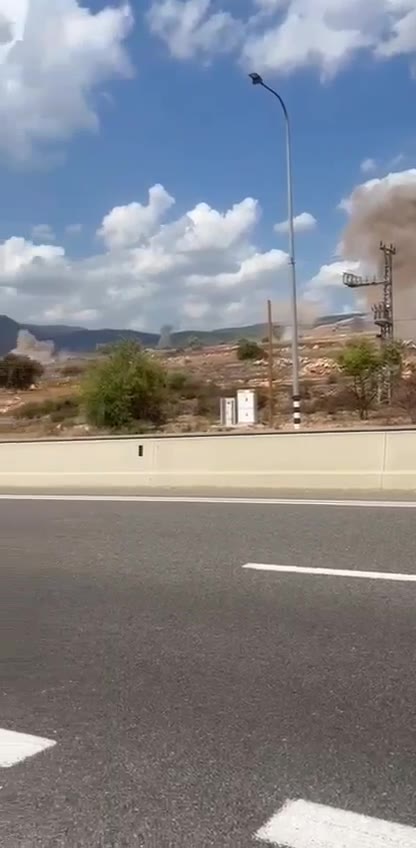 Impact signalé dans la région de Kahal, au nord de Tibériade