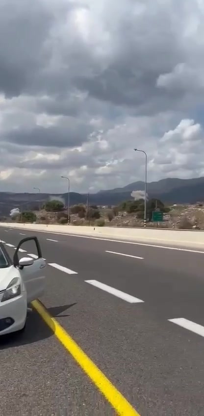 Impact signalé dans la région de Kahal, au nord de Tibériade