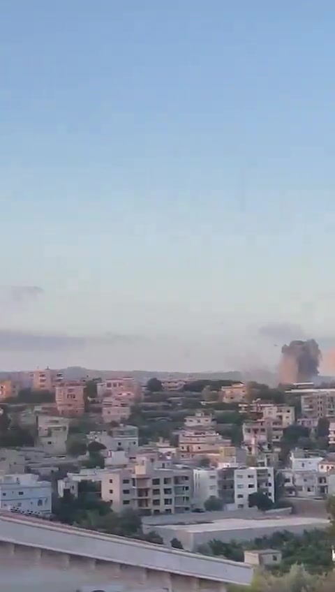 Video of the Israeli raid on Al-Bazourieh