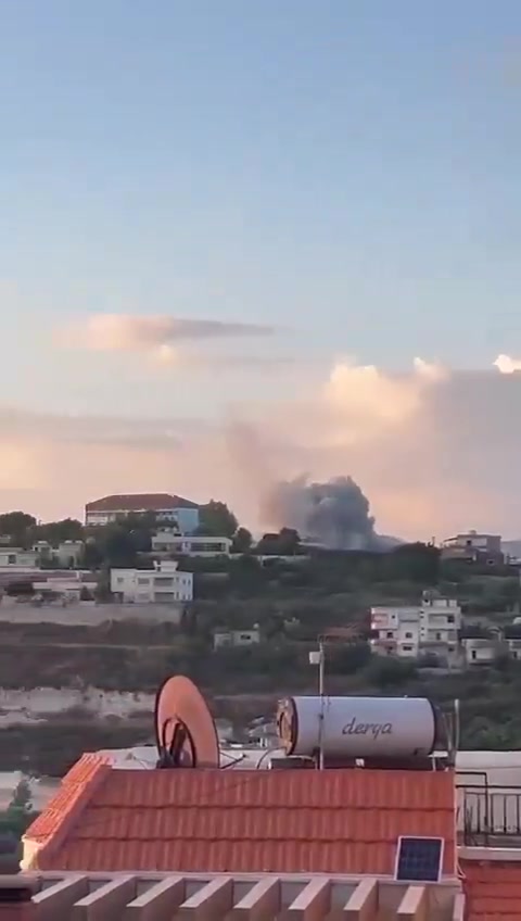 Vídeo del ataque israelí a Al-Bazourieh