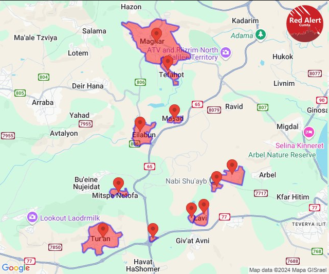 W Dolnej Galilei rozbrzmiewają dodatkowe syreny