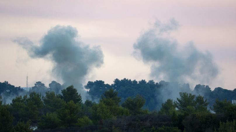 An Israeli launched airstrikes over a number of Bekaa regions, including Nabi Sheet and Brital