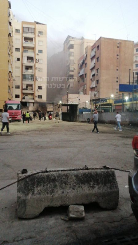 Da greve no distrito de Dahiyeh, em Beirute