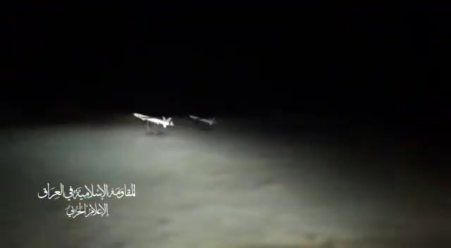 Iraqi armed factions publish footage of launching drones towards the Golan