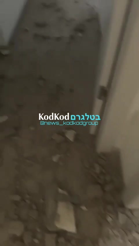 פגיעה ישירה בראש פינה: כך נראה הנזק לבית הפרטי