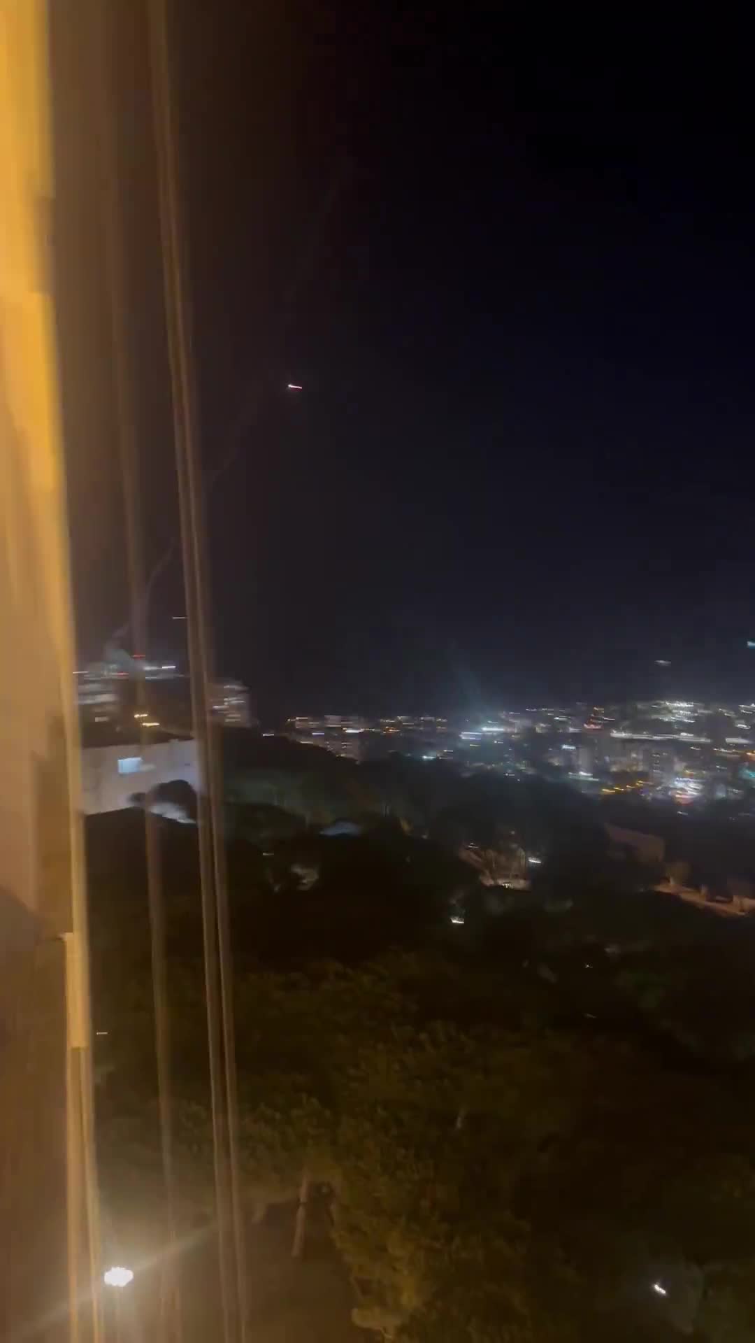 Algo foi interceptado sobre o mar a oeste de Haifa. Nenhum alarme soou