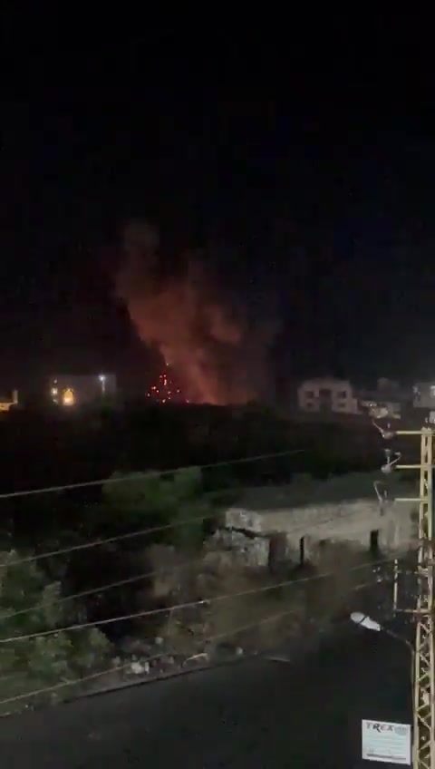 An Israeli raid targeted the Saadiyat - Al-Jiyeh area