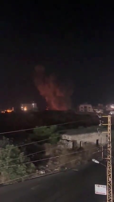 An Israeli raid targeted the Saadiyat - Al-Jiyeh area