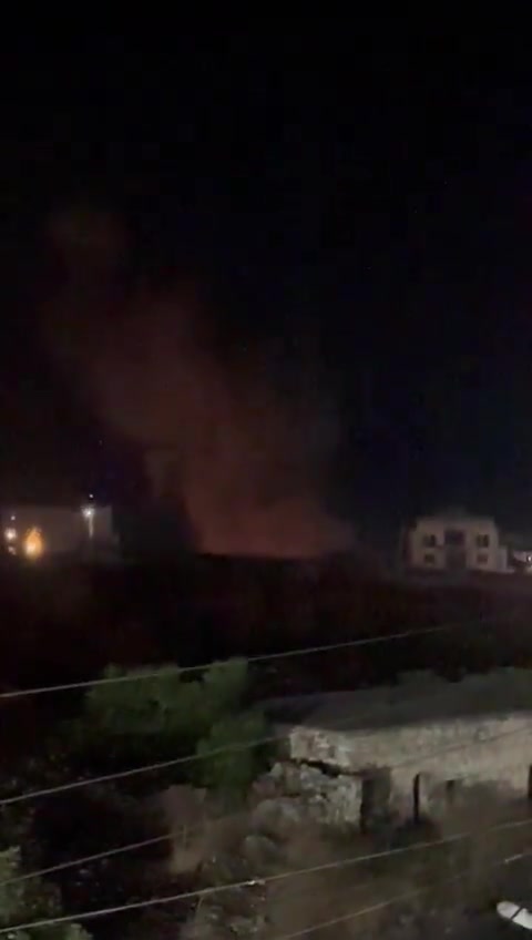 An Israeli raid targeted the Saadiyat - Al-Jiyeh area