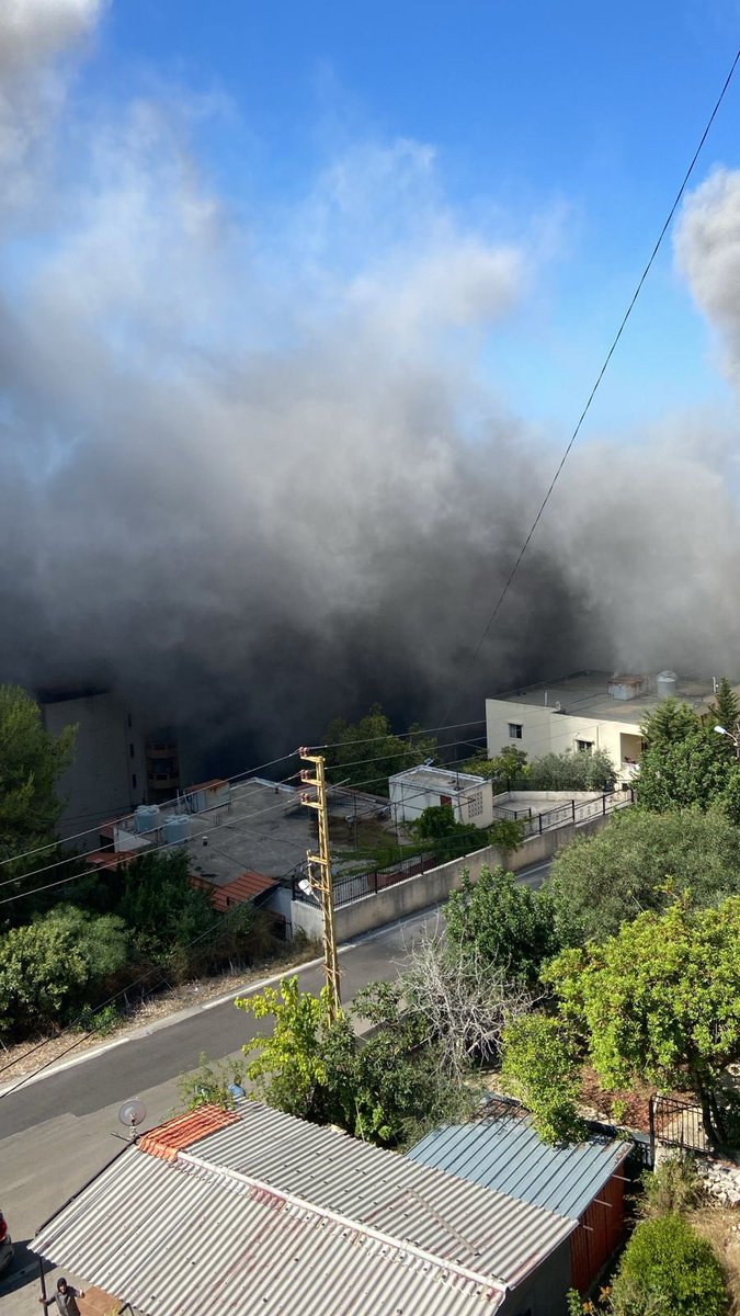 A raid targeted the town of Maaysra in Keserwan