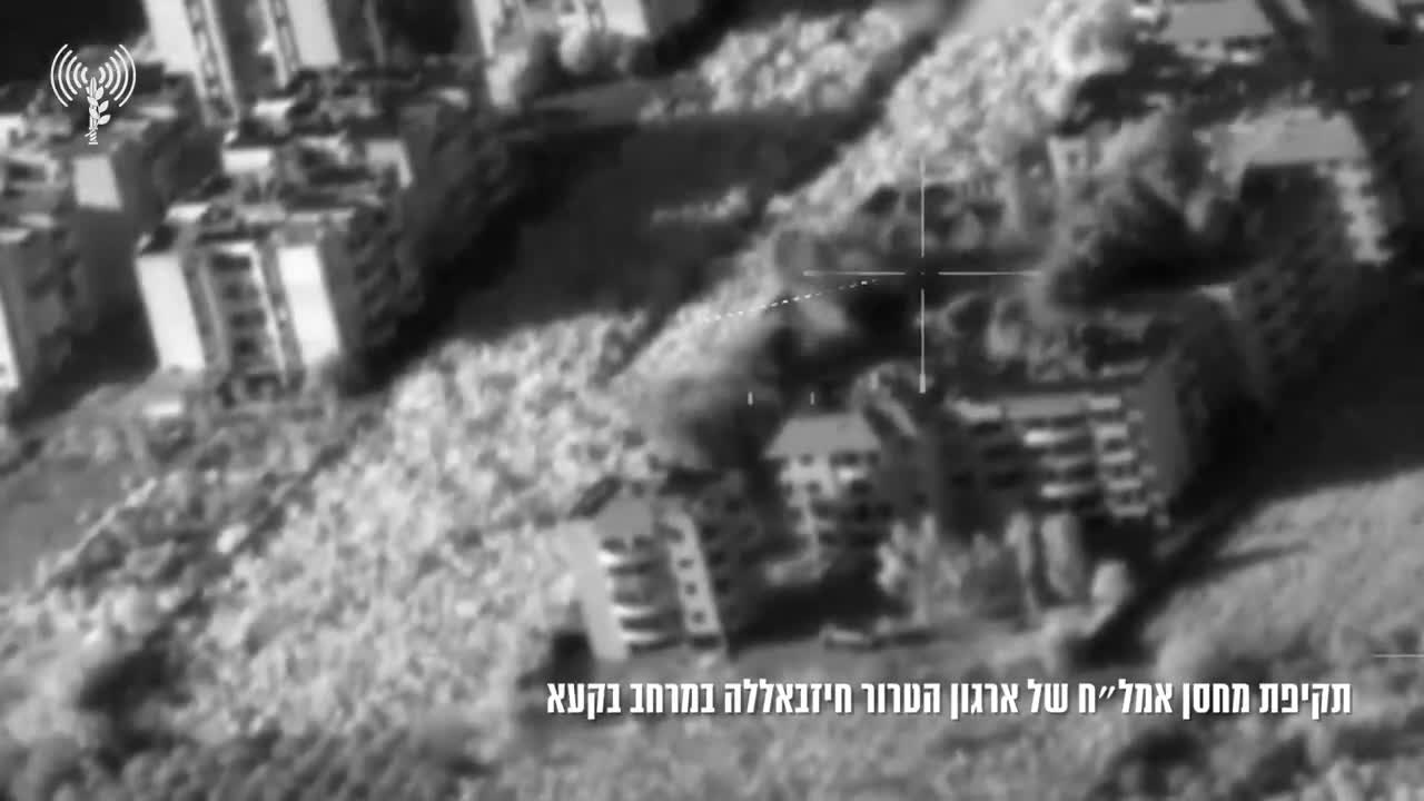 Overnight, the Israeli army says fighter jets struck some 75 Hezbollah targets in Lebanon.The targets hit in the south of the country and the Beqaa Valley included weapon  depots, primed rocket launchers, buildings used by the terror group, operatives, and other infrastructure, according to the military.The Israeli army says it is continuing to strike in Lebanon to destroy Hezbollah's capabilities