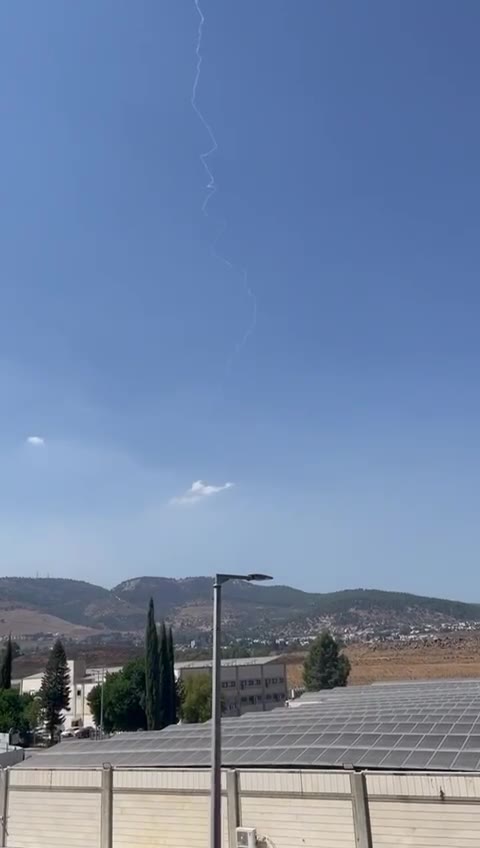 Interceptações na área de Tzfat