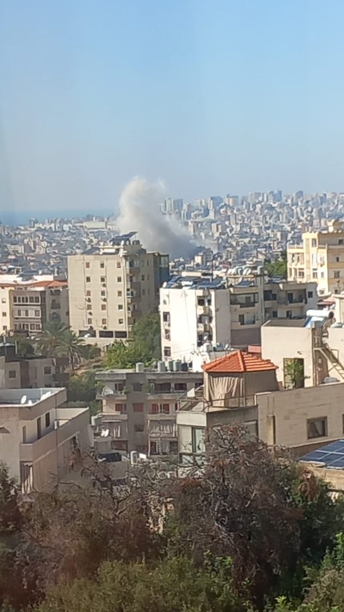 A  explosion was heard in the southern suburbs of Beirut