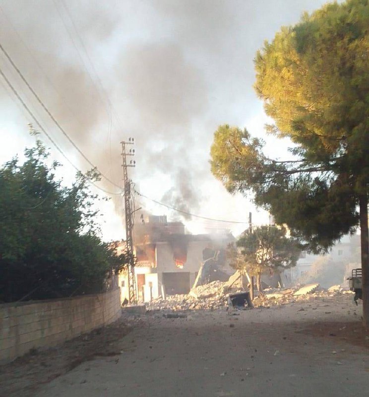 Frappe aérienne à Maarakeh (gouvernorat du sud), un bâtiment a été ciblé