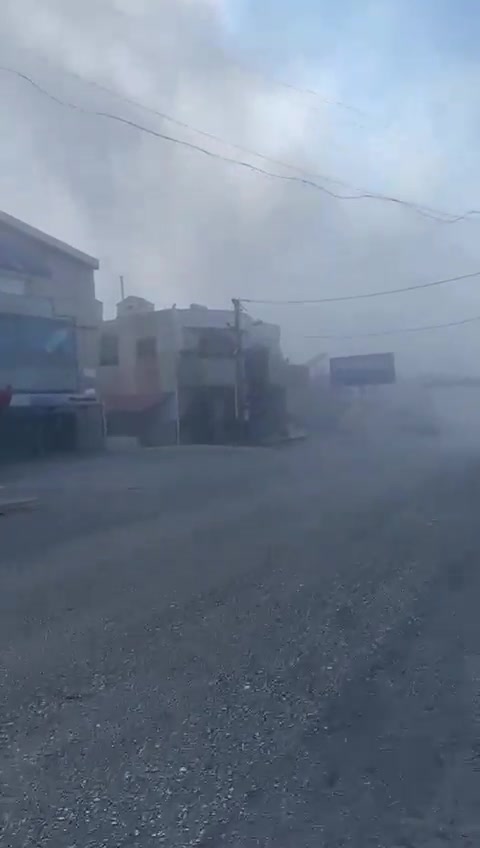 İsrail'in Zabadani'yi bombalaması