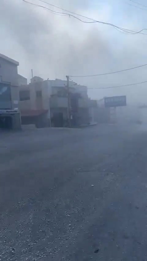 Bombardeo israelí sobre Zabadani