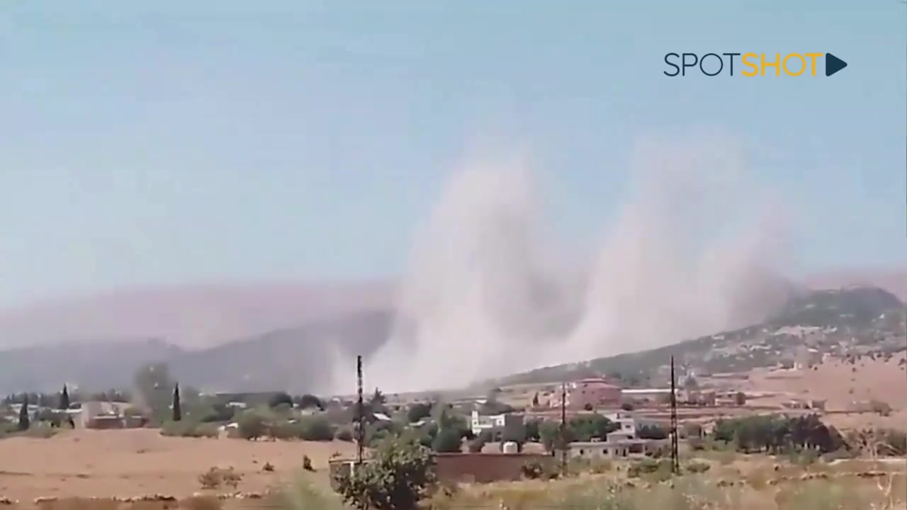 Uma série de ataques israelenses em Bekaa: em Boudai, Adous, Taraya e Nabi Sheet