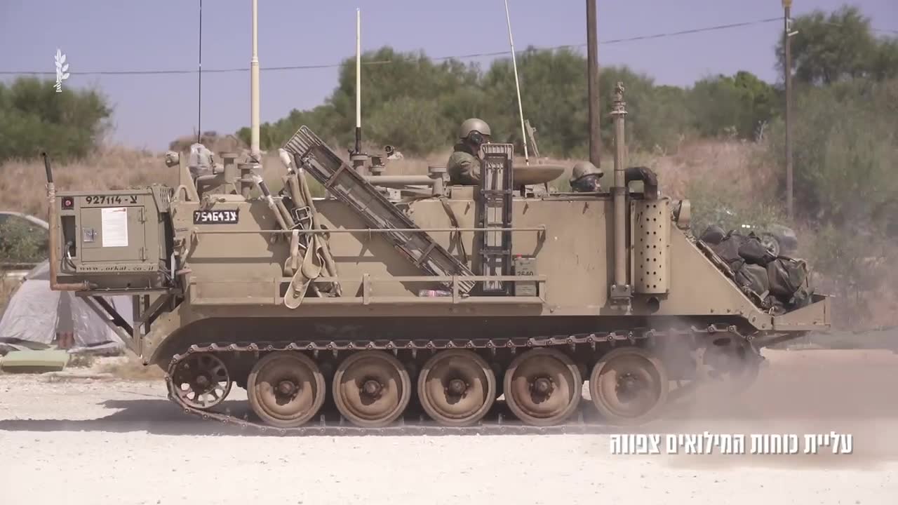 Het Israëlische leger mobiliseerde twee reservebrigades voor operationele missies in de noordelijke sector: documentatie van de werving van troepen van de Etzioni Brigade en de Noordelijke Nahal Brigade om in het noorden te vechten