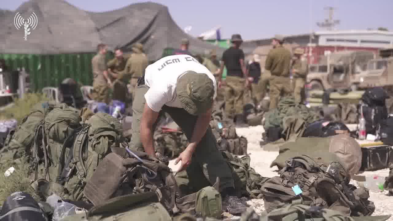 O exército israelita mobilizou duas brigadas de reserva para missões operacionais no sector norte: documentação do aumento de forças da Brigada Etzioni e da Brigada Nahal do Norte para lutar no norte