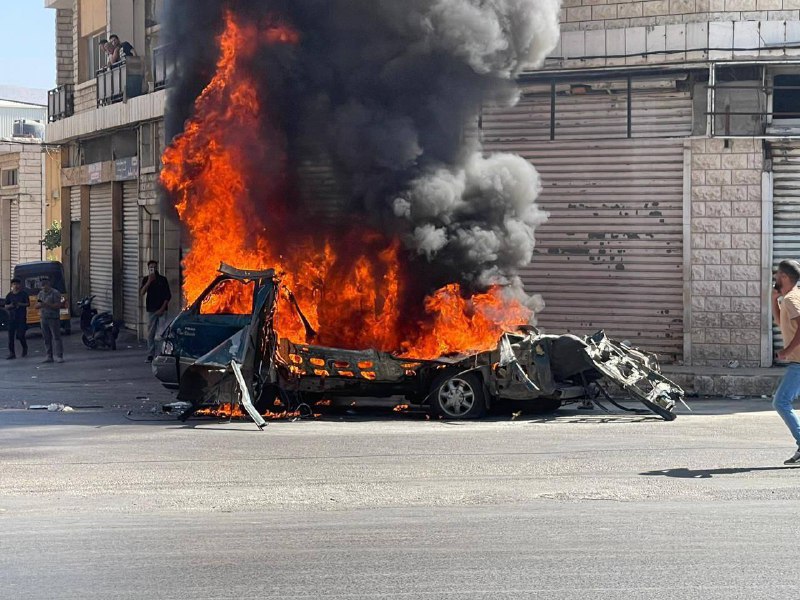 Un informe en el Líbano sobre un ataque a un vehículo en Zazala en Bekaa