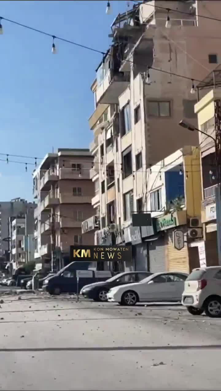 Raids at Tyre city now