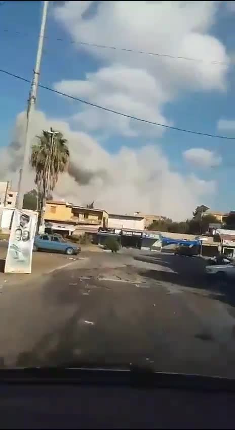 Violent raids in Tyre, carpet bombardment