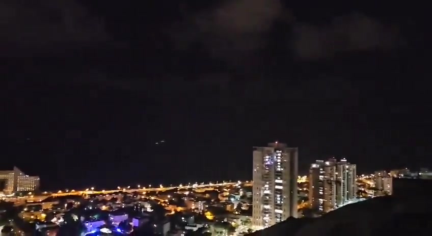 Hace poco se escucharon sirenas y explosiones en la zona de Haifa tras las alertas